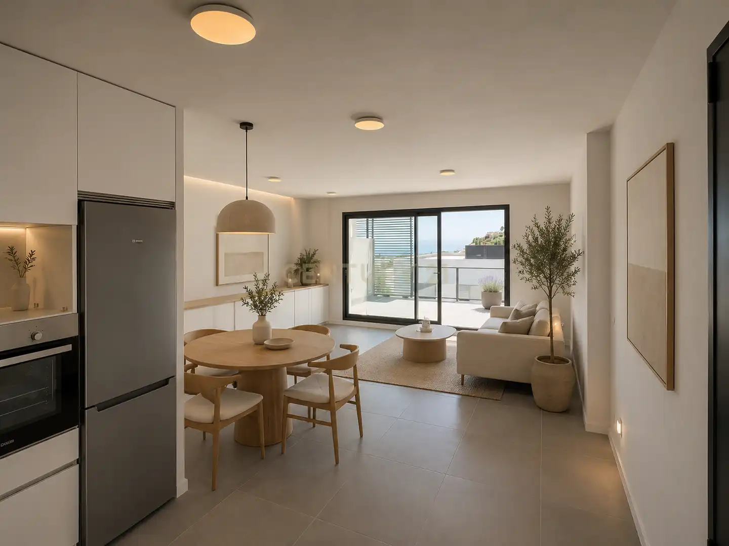 Casa a schiera con terrazza in vendita a La Cala Mijas, imagen 8