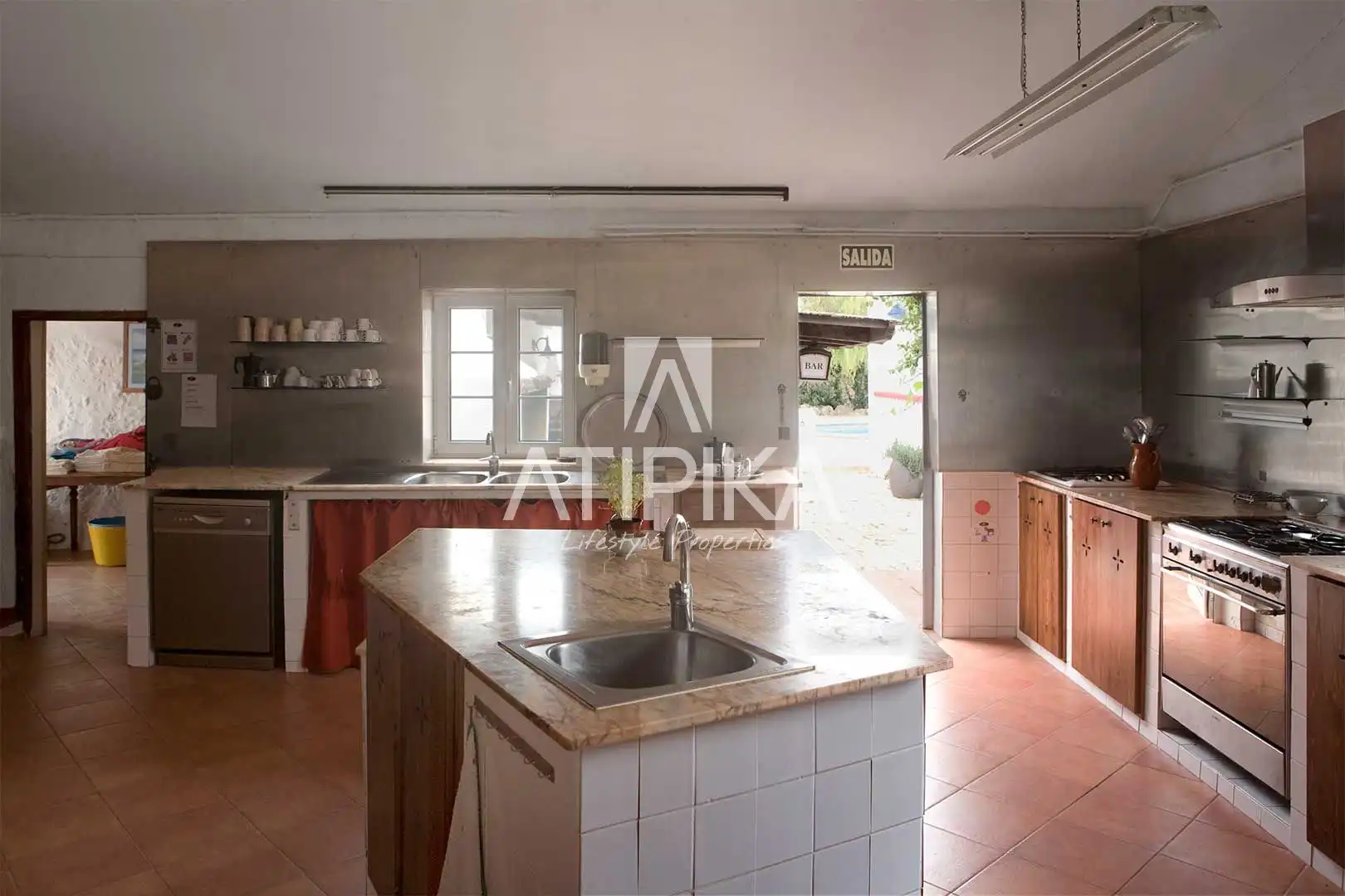 Cocina de Finca rústica en venta en Maó - Mahón con Aire acondicionado, Piscina y Horno