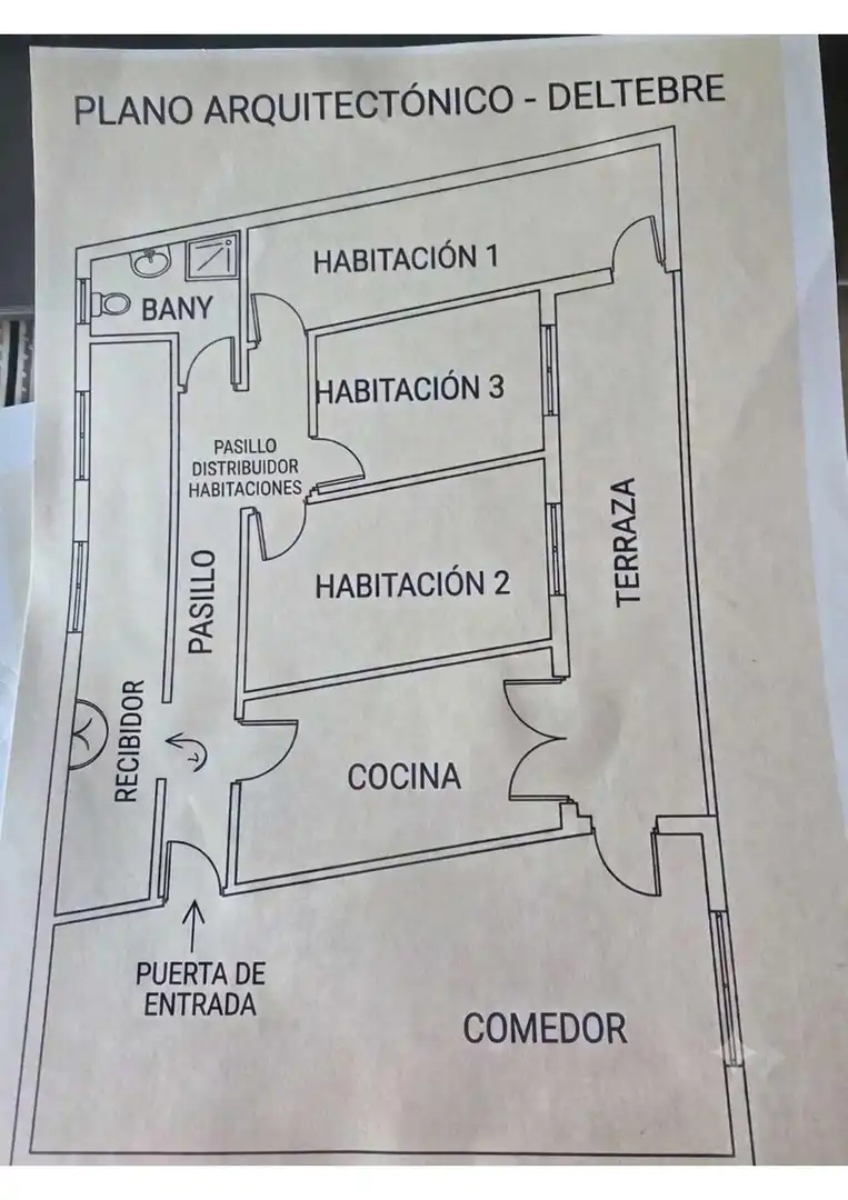 Flat for sale in Deltebre  with Air Conditioner and Furnished