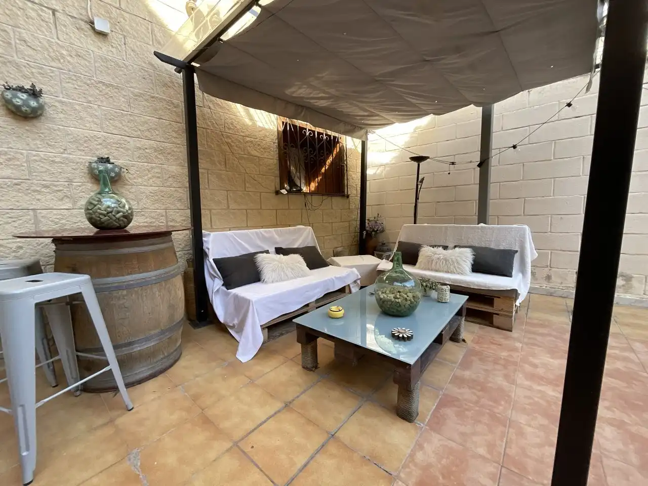 Terraza de Casa o chalet en venta en Bañares con Calefacción, Trastero y Amueblado