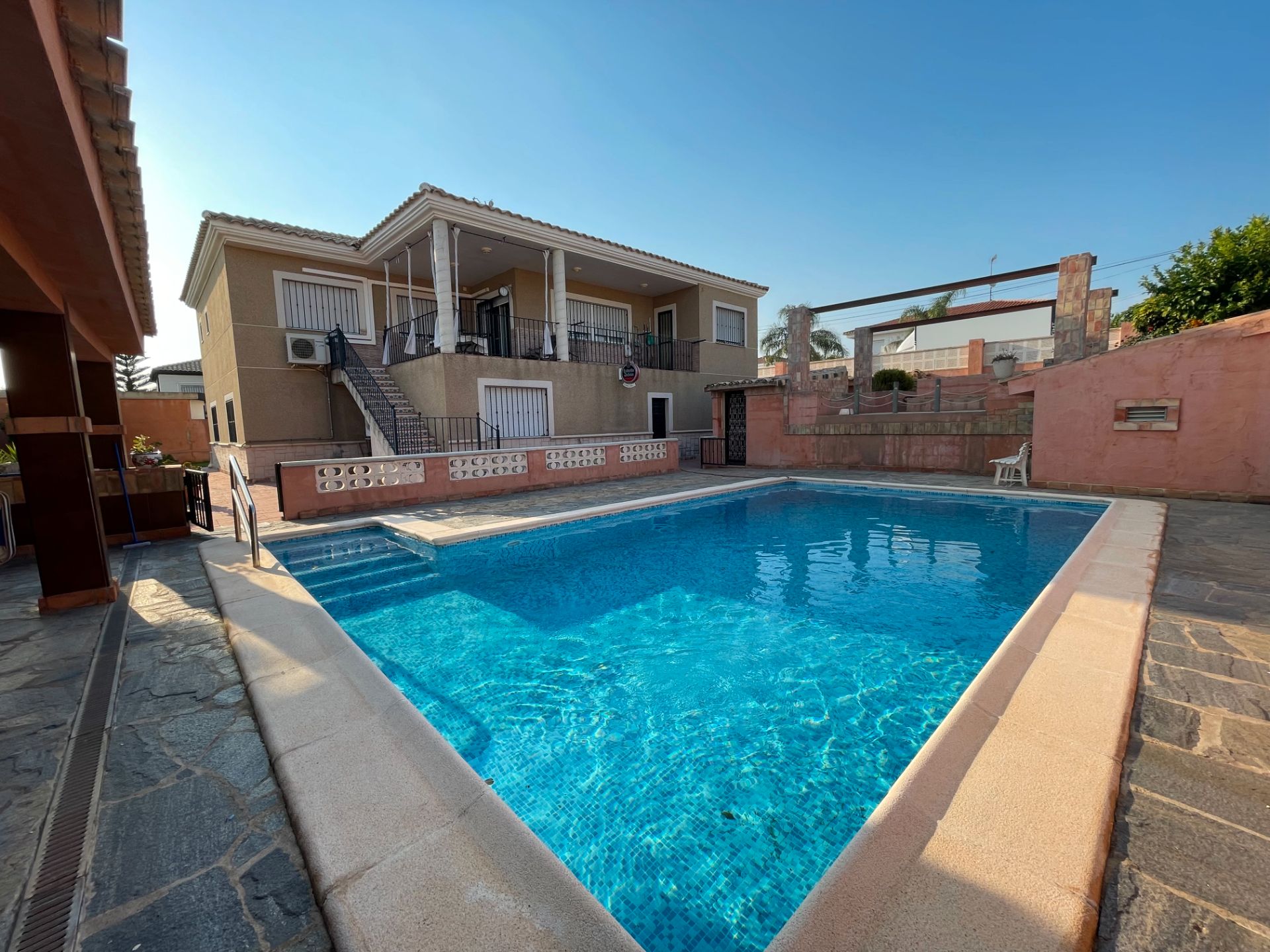 Swimming pool of House or chalet for sale in Montserrat  with Air Conditioner, Private garden and Terrace