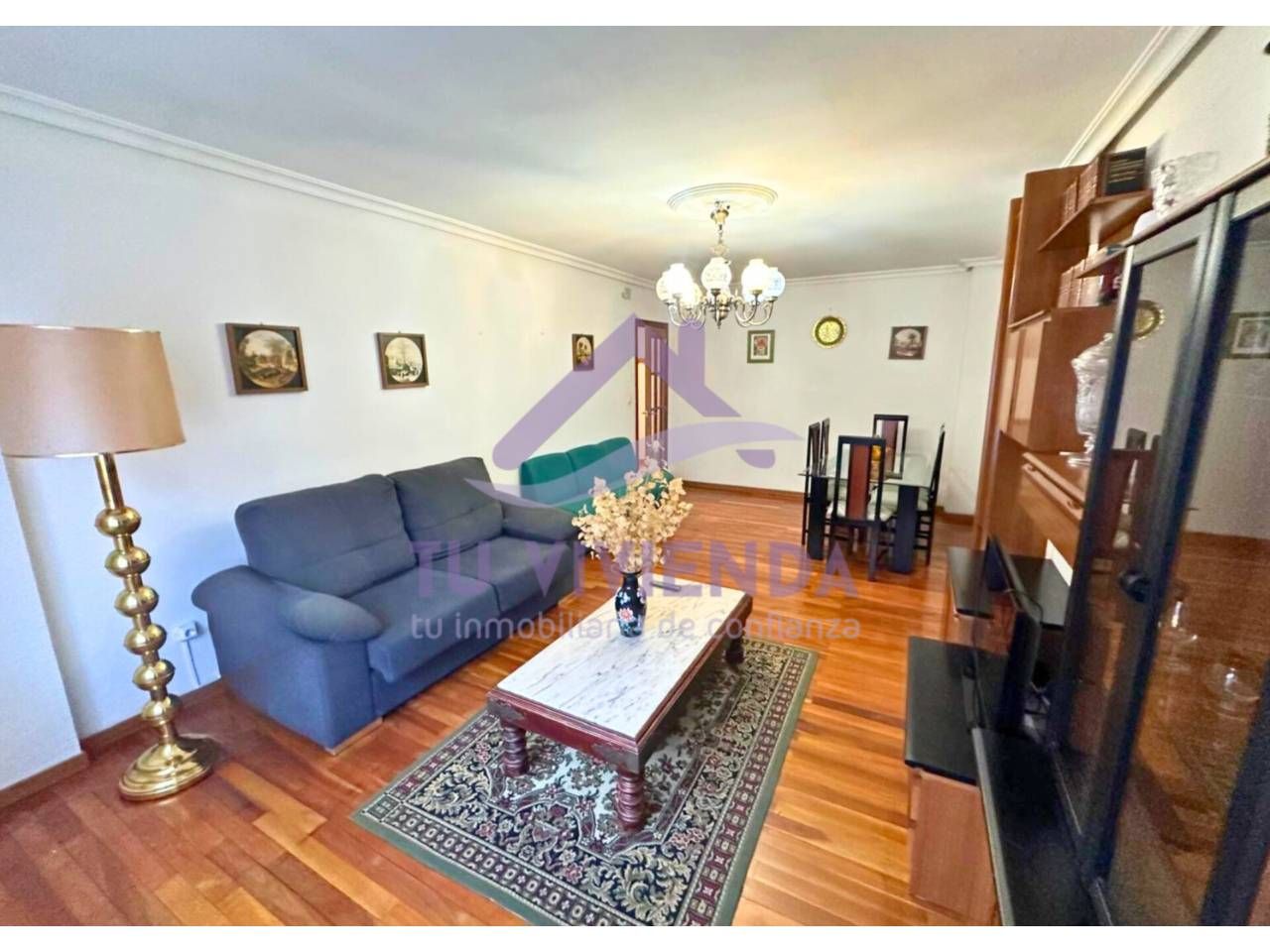 Wohnzimmer von Wohnung zur Miete in Saldaña