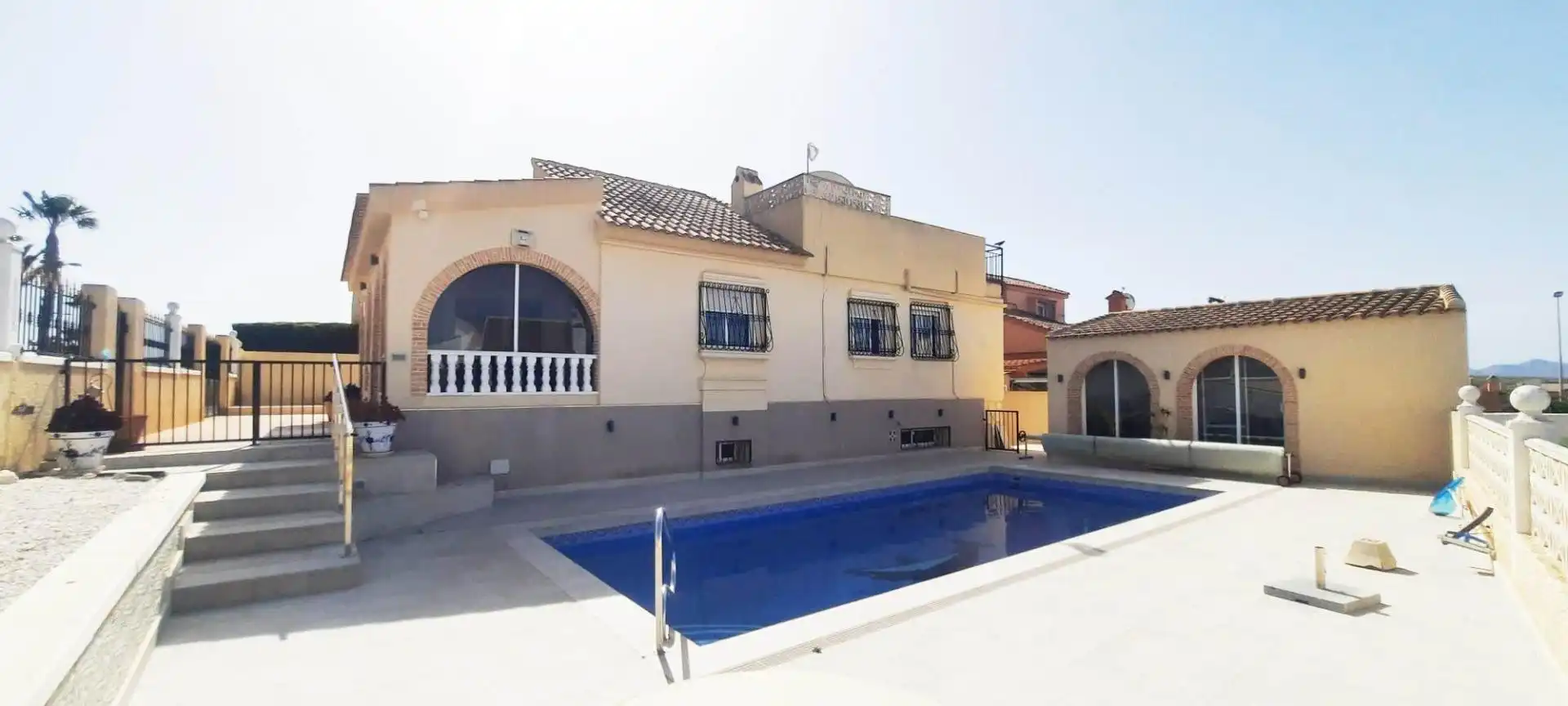 Vista exterior de Casa o chalet en venta en Mazarrón con Aire acondicionado, Calefacción y Jardín privado