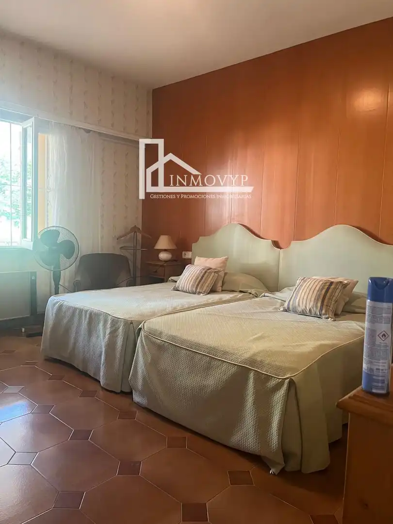 Schlafzimmer von Haus oder Chalet zur Miete in  Palma de Mallorca mit Klimaanlage und Privatgarten