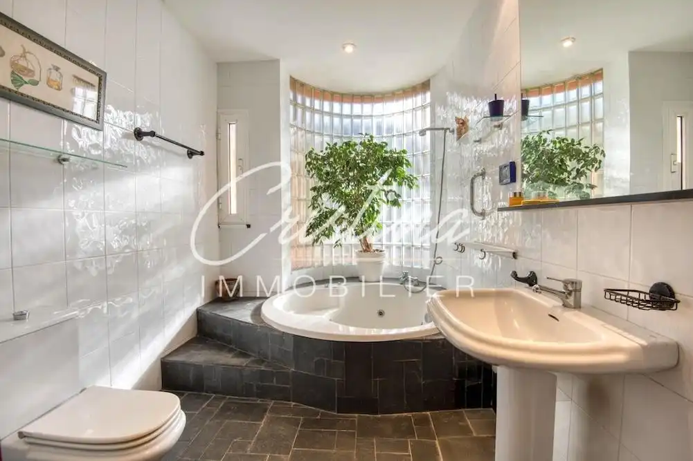 Baño de Casa o chalet en venta en Santa Cristina d'Aro con Calefacción, Jardín privado y Terraza