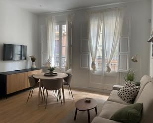 Living room of Apartment for sale in  Barcelona Capital  with Air Conditioner, Heating and Parquet flooring
