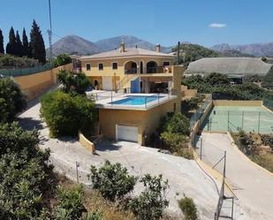 Exterior view of House or chalet to rent in Callosa d'En Sarrià  with Air Conditioner, Terrace and Swimming Pool