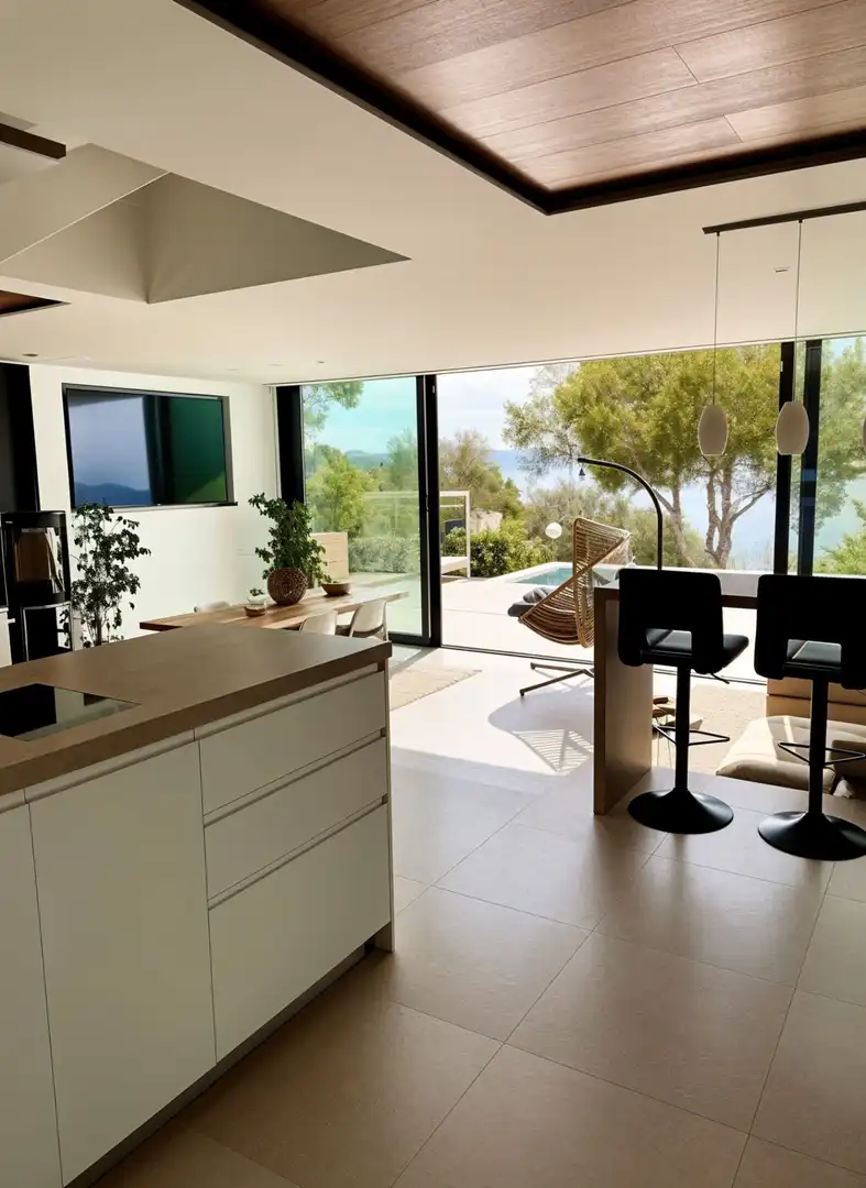 Kitchen of Detached homes for rent in Alcúdia  with Air Conditioner, Heating and Private garden