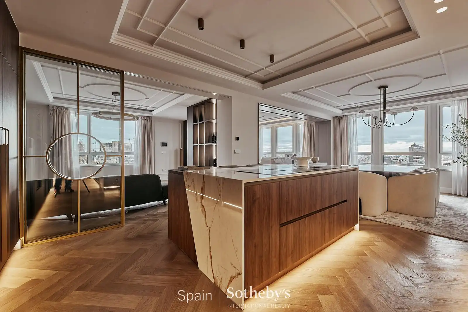 Kitchen of Apartments for sale in Madrid  with Air Conditioner, Terrace and Storage room
