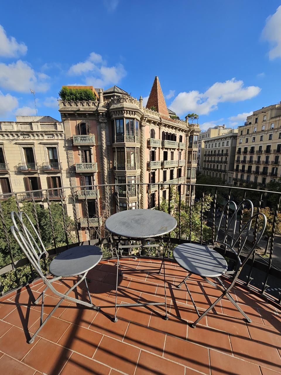 Terrace of Flat for rent in  Barcelona Capital  with Air Conditioner, Heating and Terrace