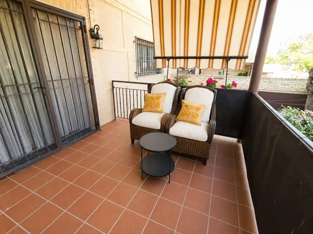 Terraza de Casa o chalet en venta en Villaluenga de la Sagra con Aire acondicionado, Calefacción y Jardín privado