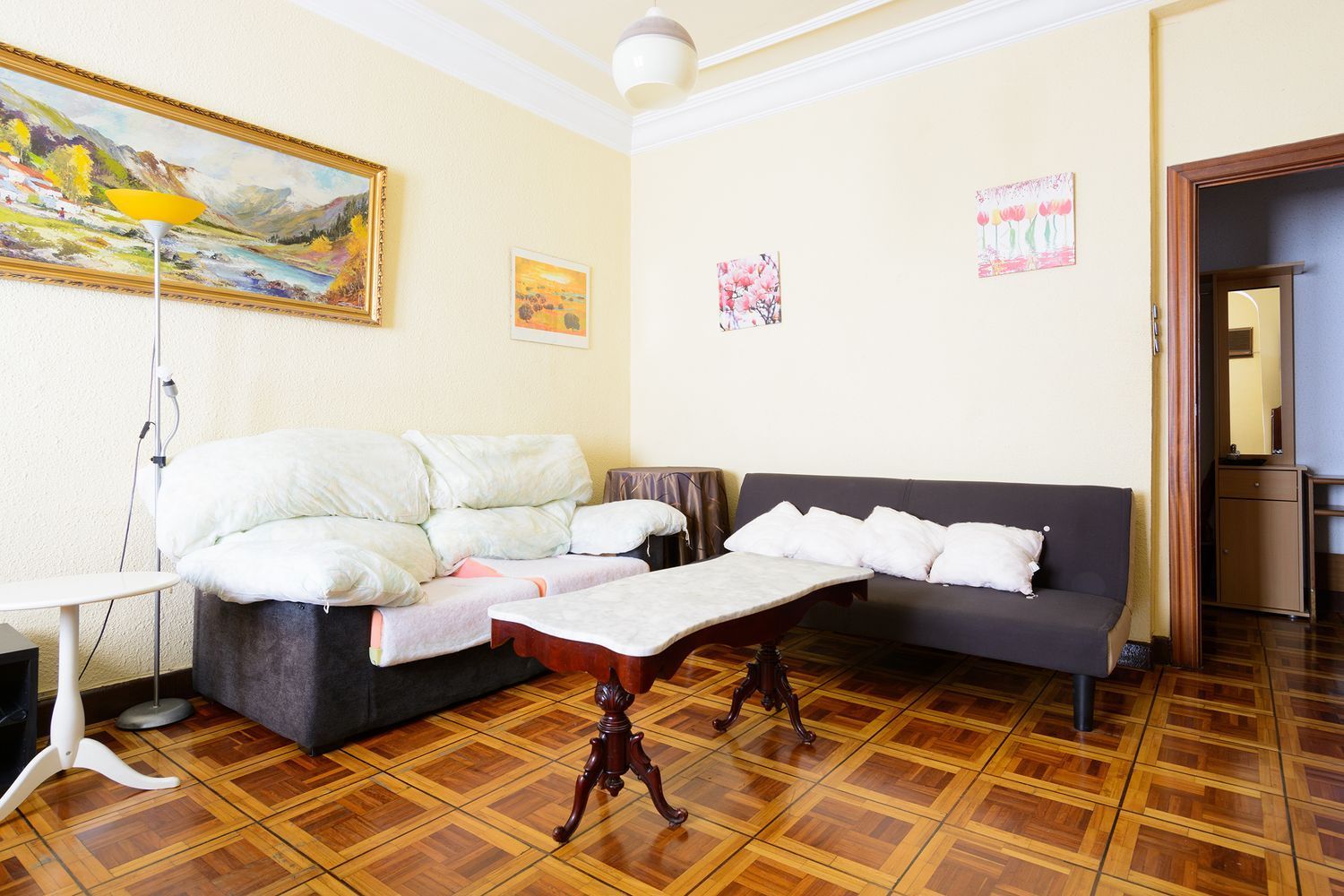 Sala d'estar de Pis en venda en  Zaragoza Capital