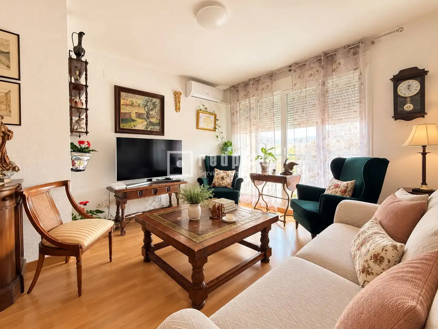 Piso con jardín en venta en Real