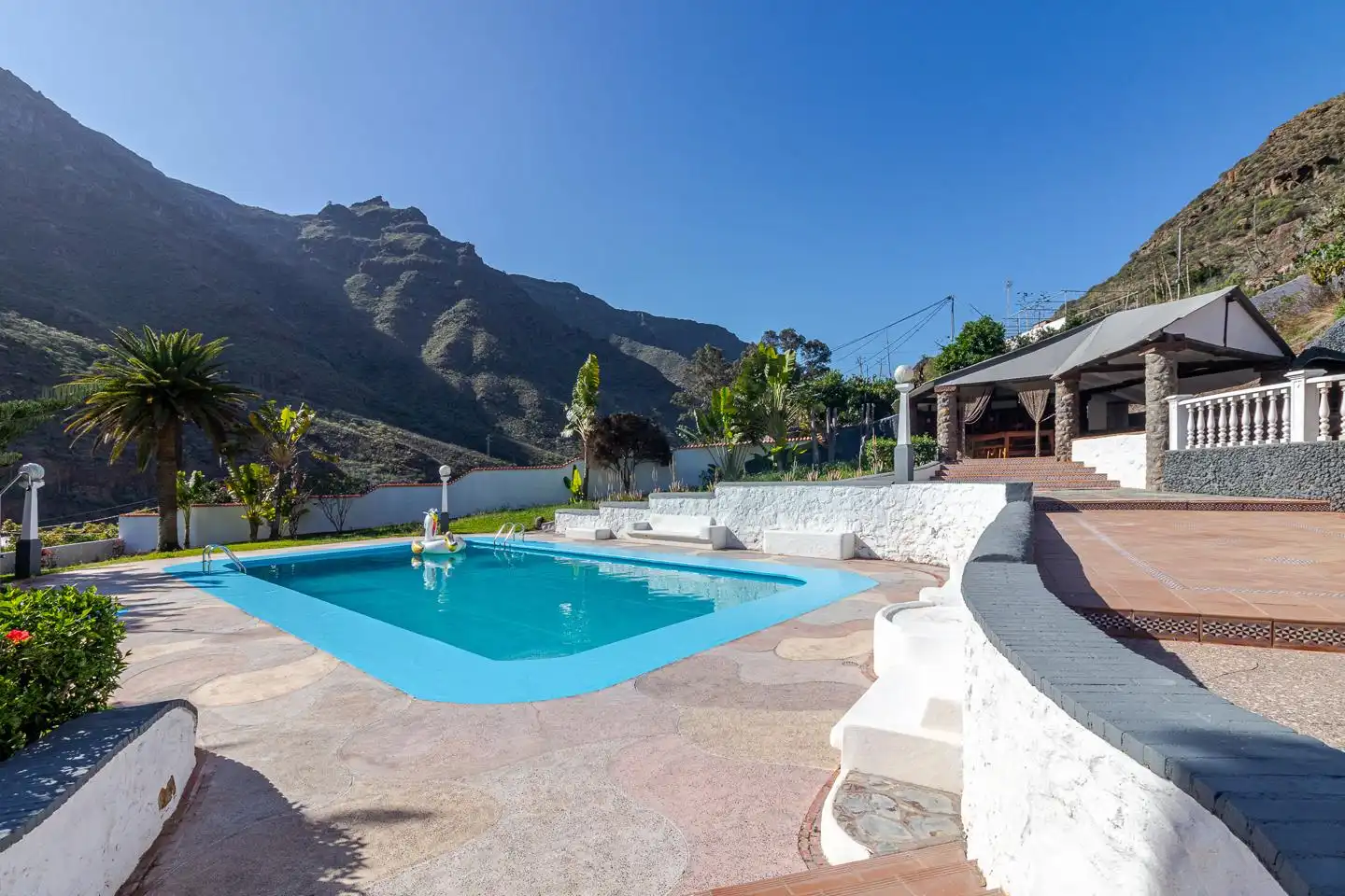 Swimming pool of Houses for rent in Mogán  with Private garden, Terrace and Swimming Pool