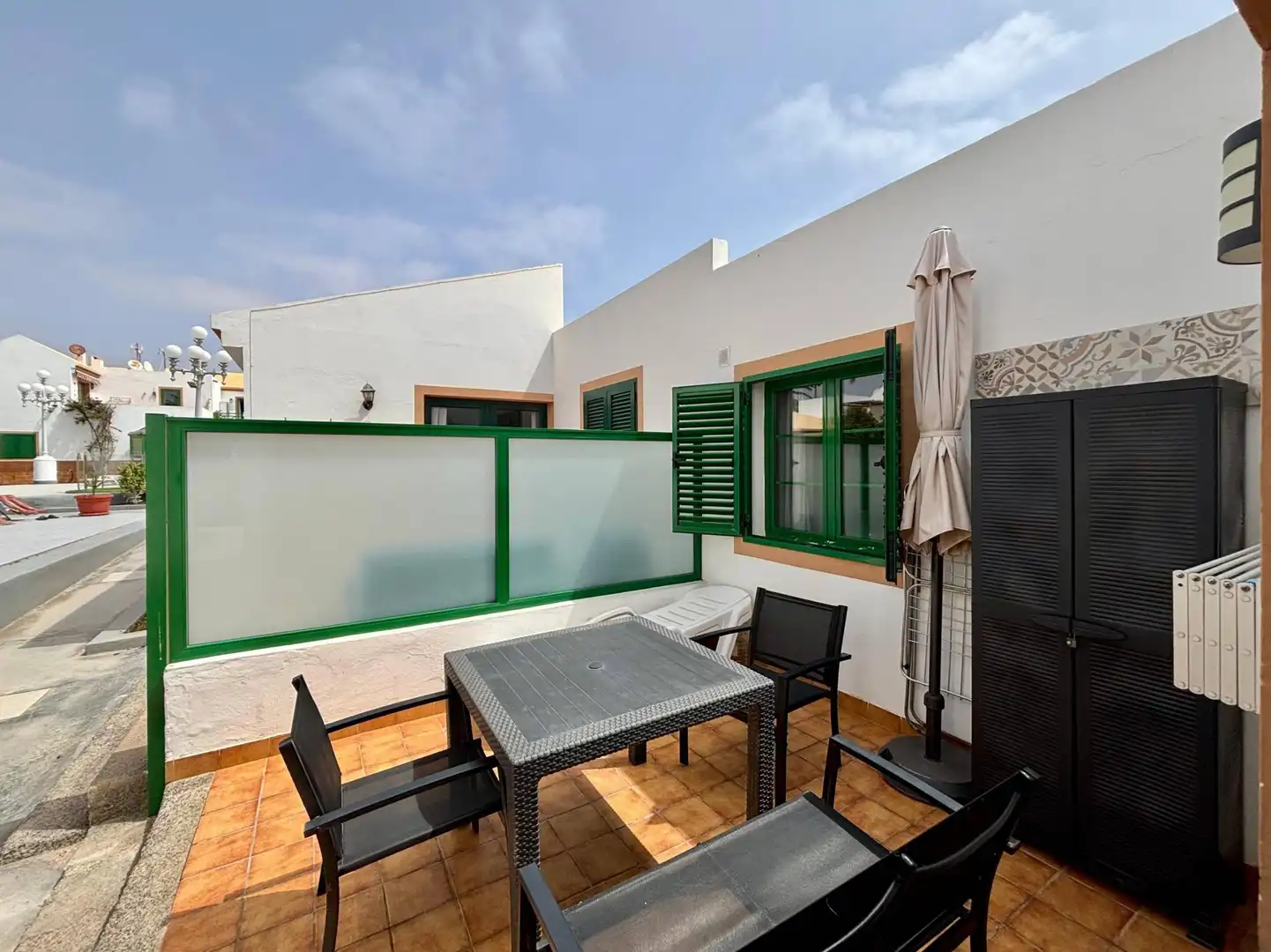 Terrassa de Apartament en venda en Antigua amb Jardí privat, Terrassa i Moblat