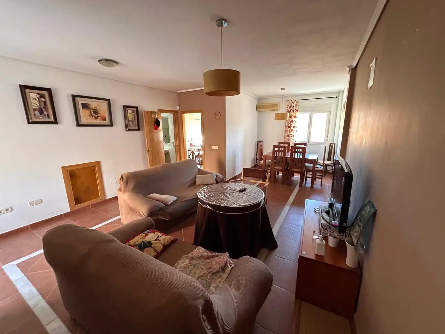Sala de estar de Casa adosada en venta en Vera
