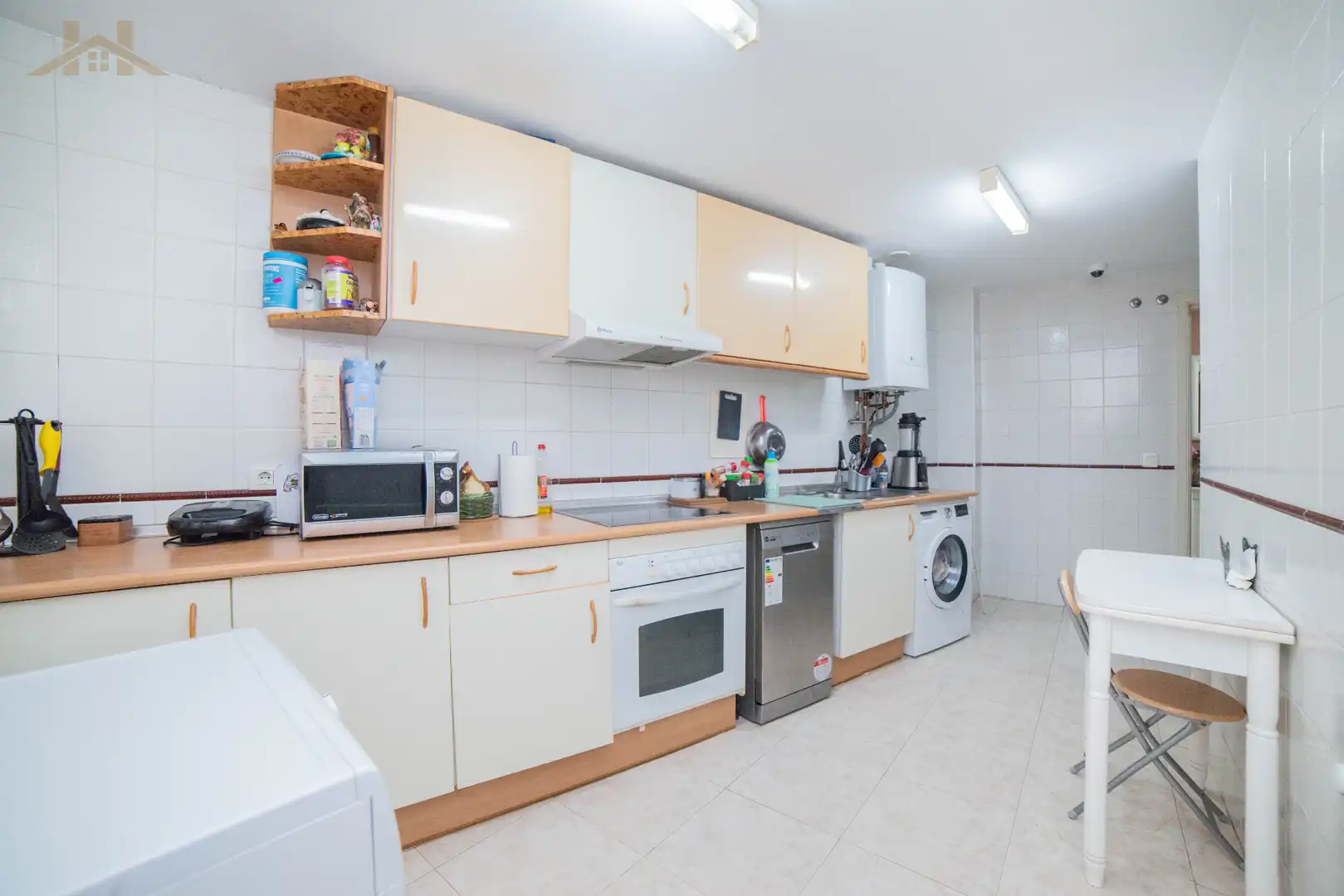 Cuina de Dúplex en venda en Sevilla la Nueva amb Aire condicionat, Calefacció i Terrassa