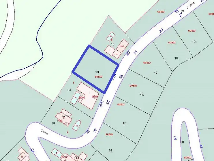 Terreny residencial en venda a Carrer Avet 20B, imagen 2