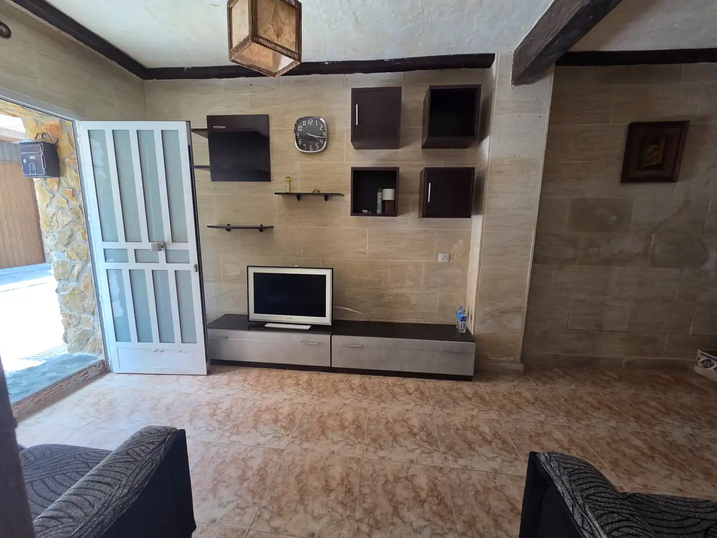 Sala d'estar de Casa adosada en venda en Orihuela amb Moblat i Internet