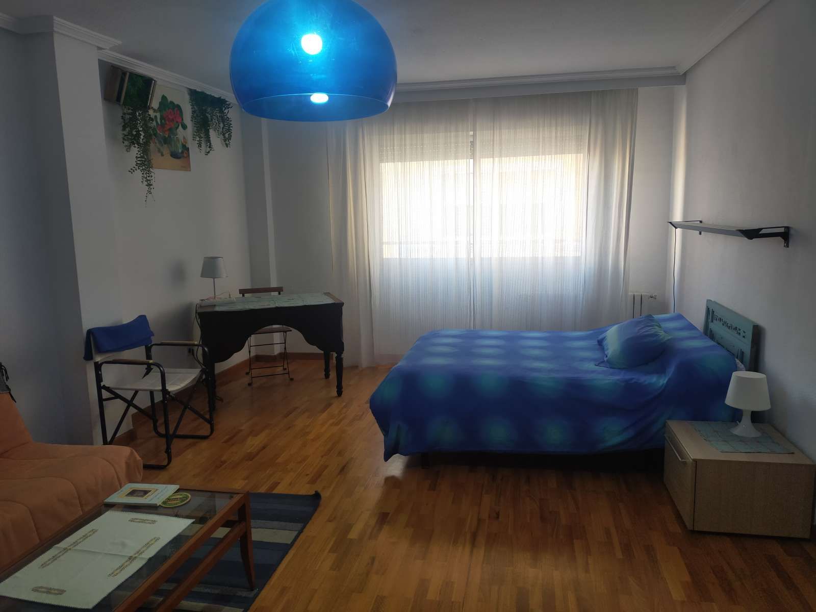 Bedroom of Flat to share in  Murcia Capital  with Air Conditioner and Terrace