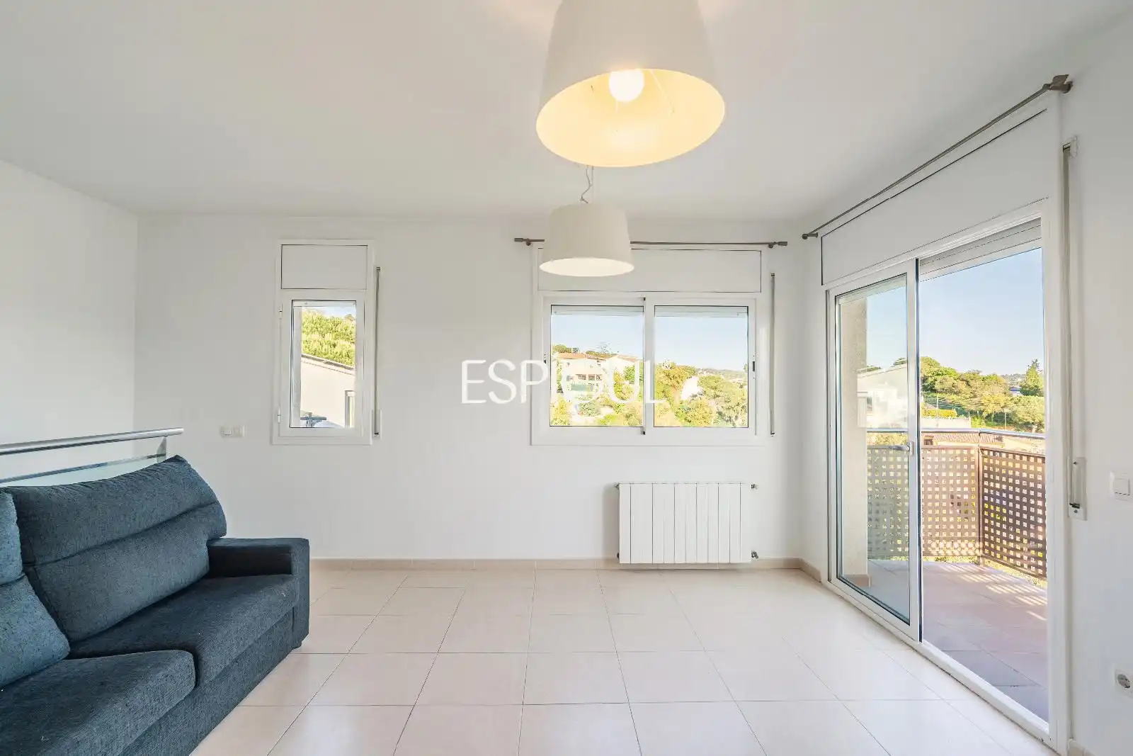 Sala de estar de Casa o chalet en venta en Vidreres con Aire acondicionado, Calefacción y Terraza