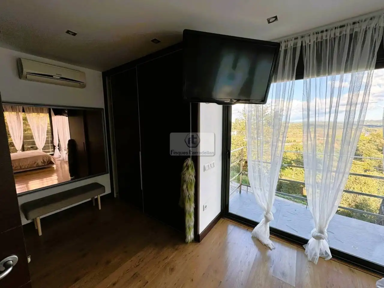 Dormitori de Casa o xalet en venda en Fogars de la Selva amb Aire condicionat, Calefacció i Jardí privat