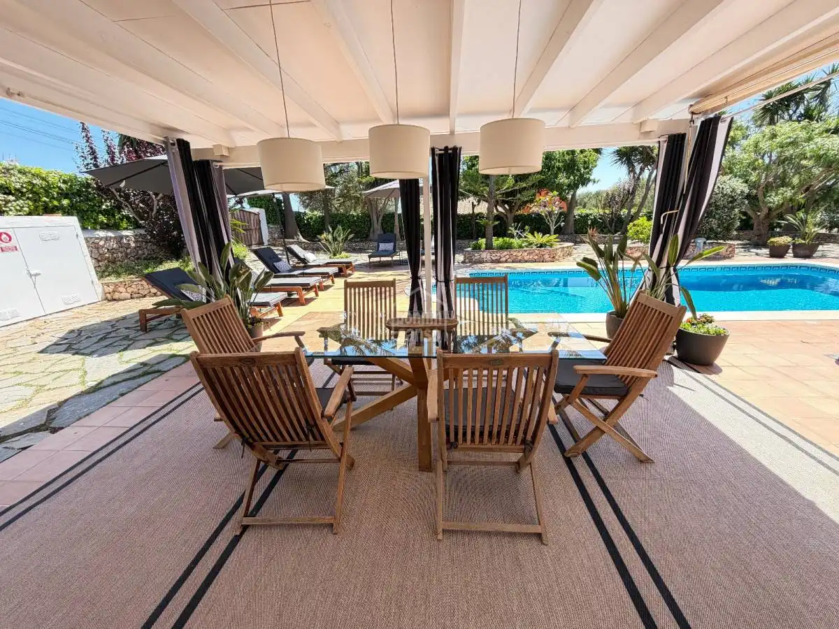 Terraza de Casa o chalet en venta en Sant Lluís con Calefacción, Jardín privado y Terraza