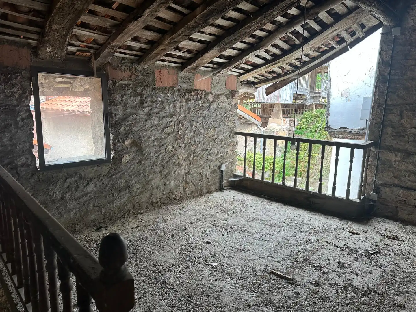 Balcony of Houses for sale in Castrillón  with Private garden and Balcony