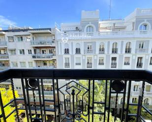 Exterior view of Flat to rent in  Madrid Capital  with Air Conditioner, Heating and Terrace
