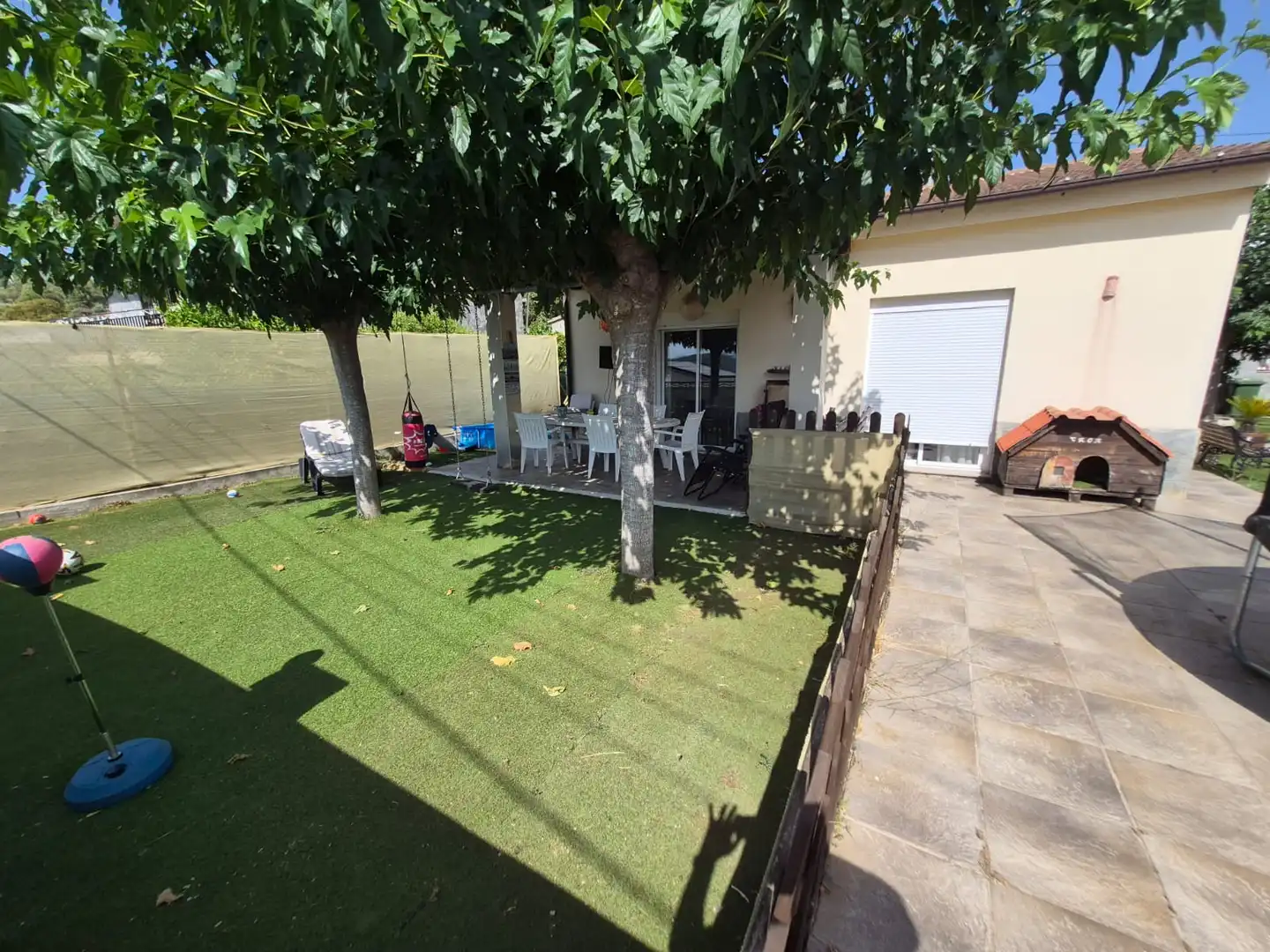 Jardín de Casa o chalet en venta en Piera con Aire acondicionado, Calefacción y Jardín privado