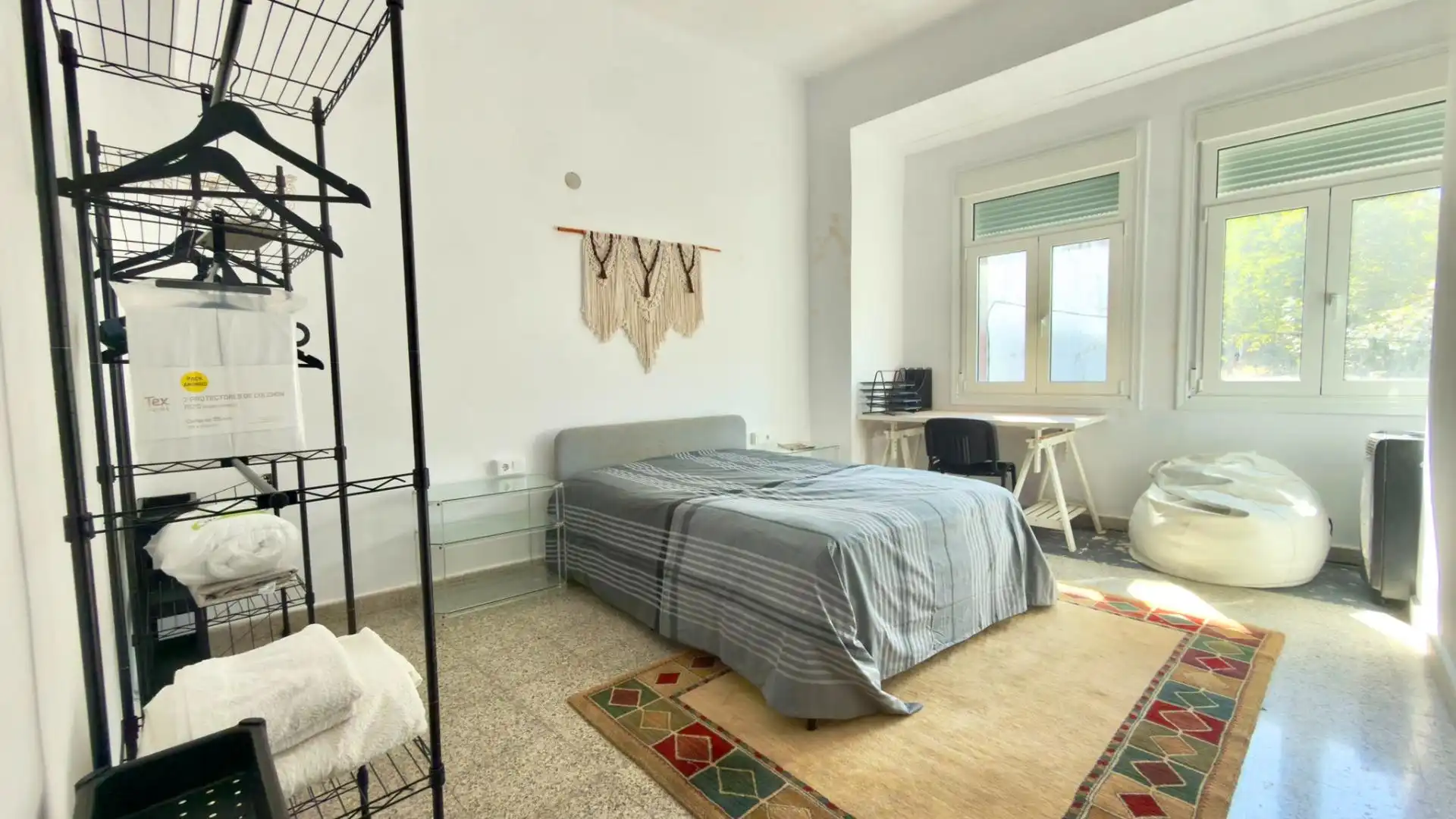 Bedroom of Flat for sale in Ribadavia  with Heating, Furnished and Balcony
