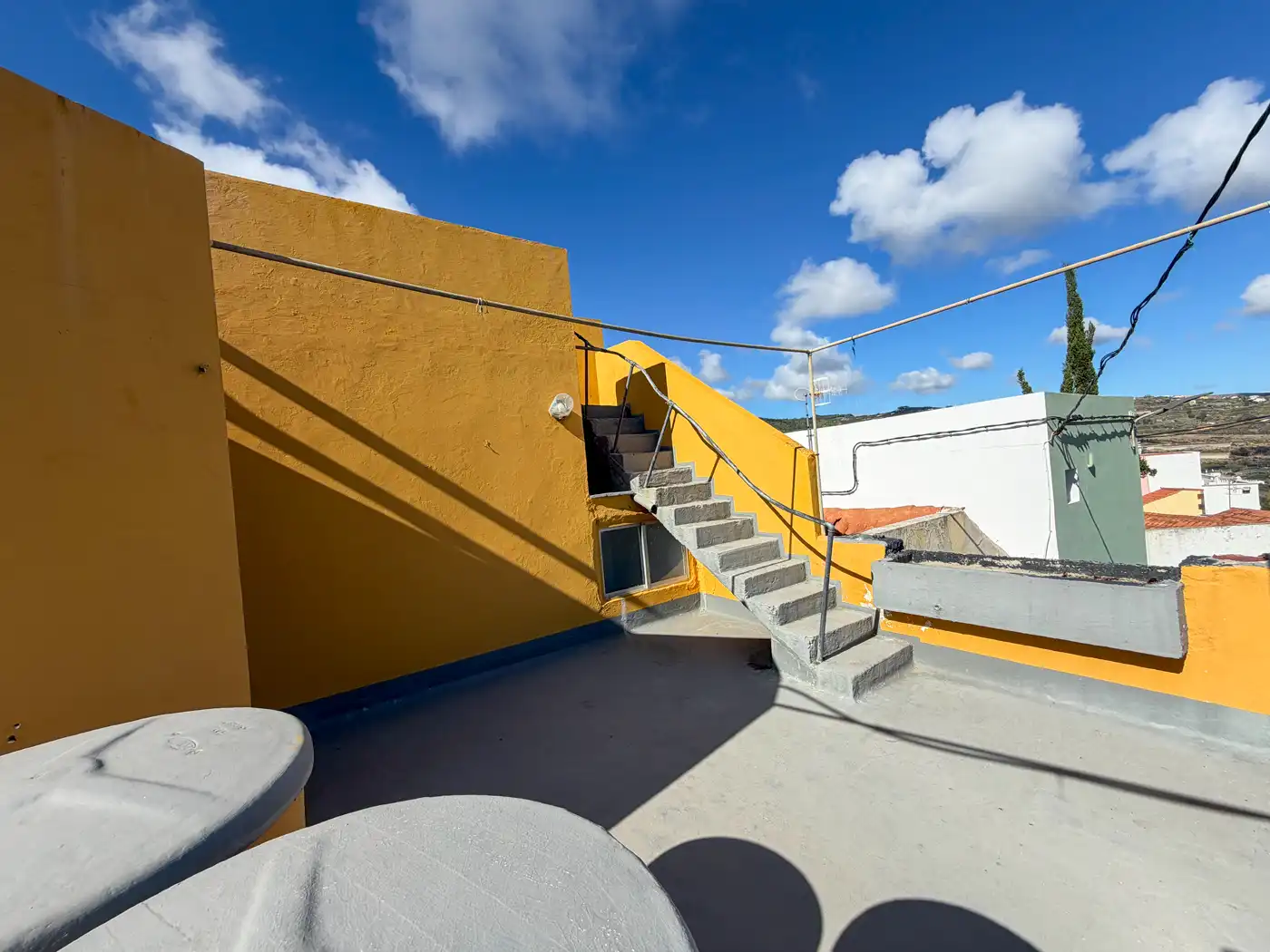 Terrasse von Haus oder Chalet zum Verkauf in Moya (Las Palmas) mit Privatgarten, Terrasse und Alarm