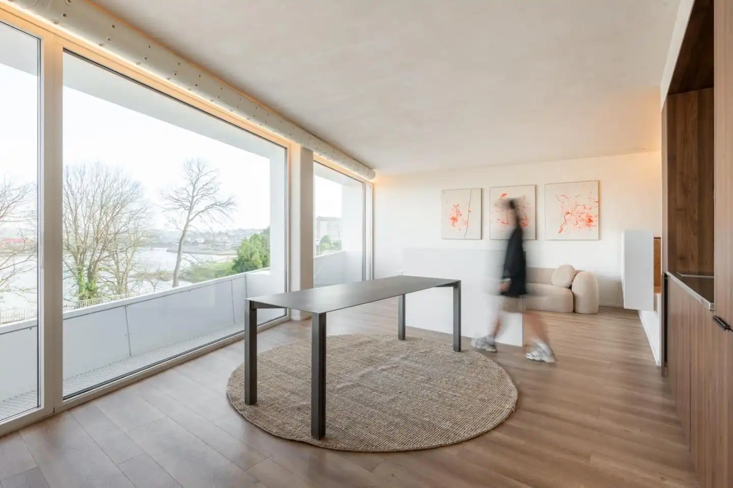 Dining room of Houses for sale in A Coruña Capital   with Air Conditioner, Storage room and Balcony