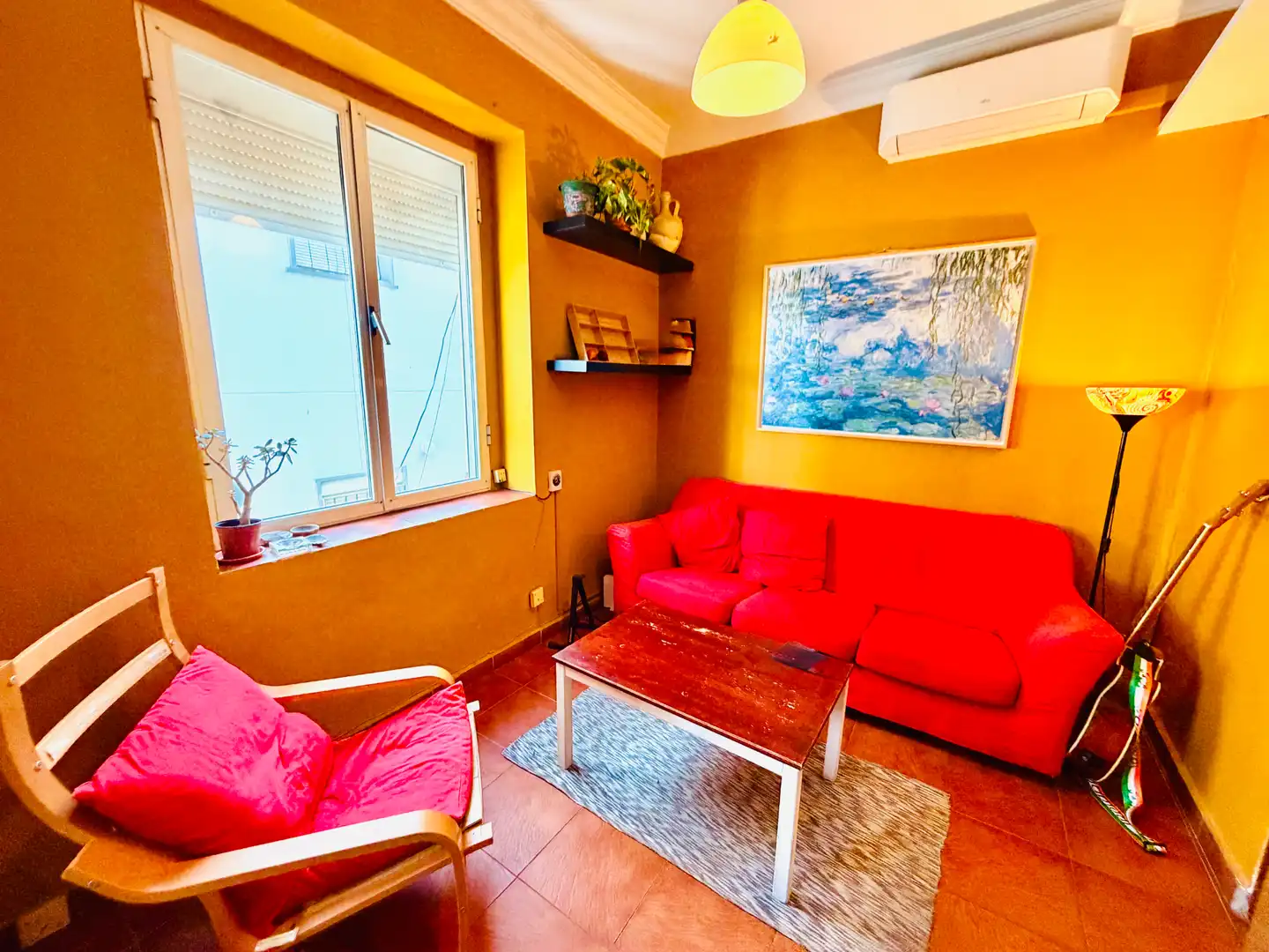 Sala de estar de Dúplex en venta en Sevilla con Aire acondicionado, Terraza y Balcón