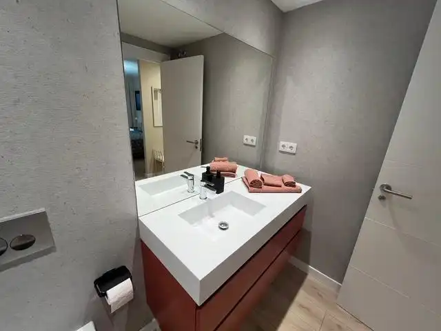 Bathroom of Attic for rent in Zaragoza  with Air Conditioner, Heating and Terrace