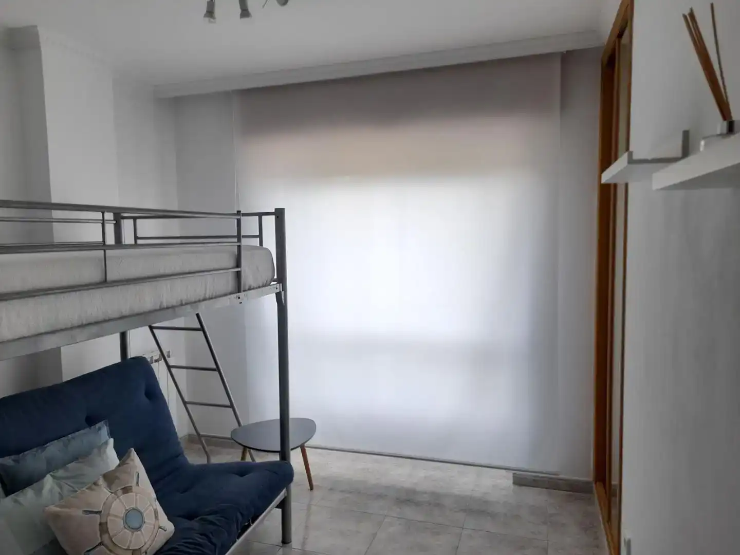 Schlafzimmer von Wohnung zur Miete in Vilagarcía de Arousa mit Möbliert und Balkon