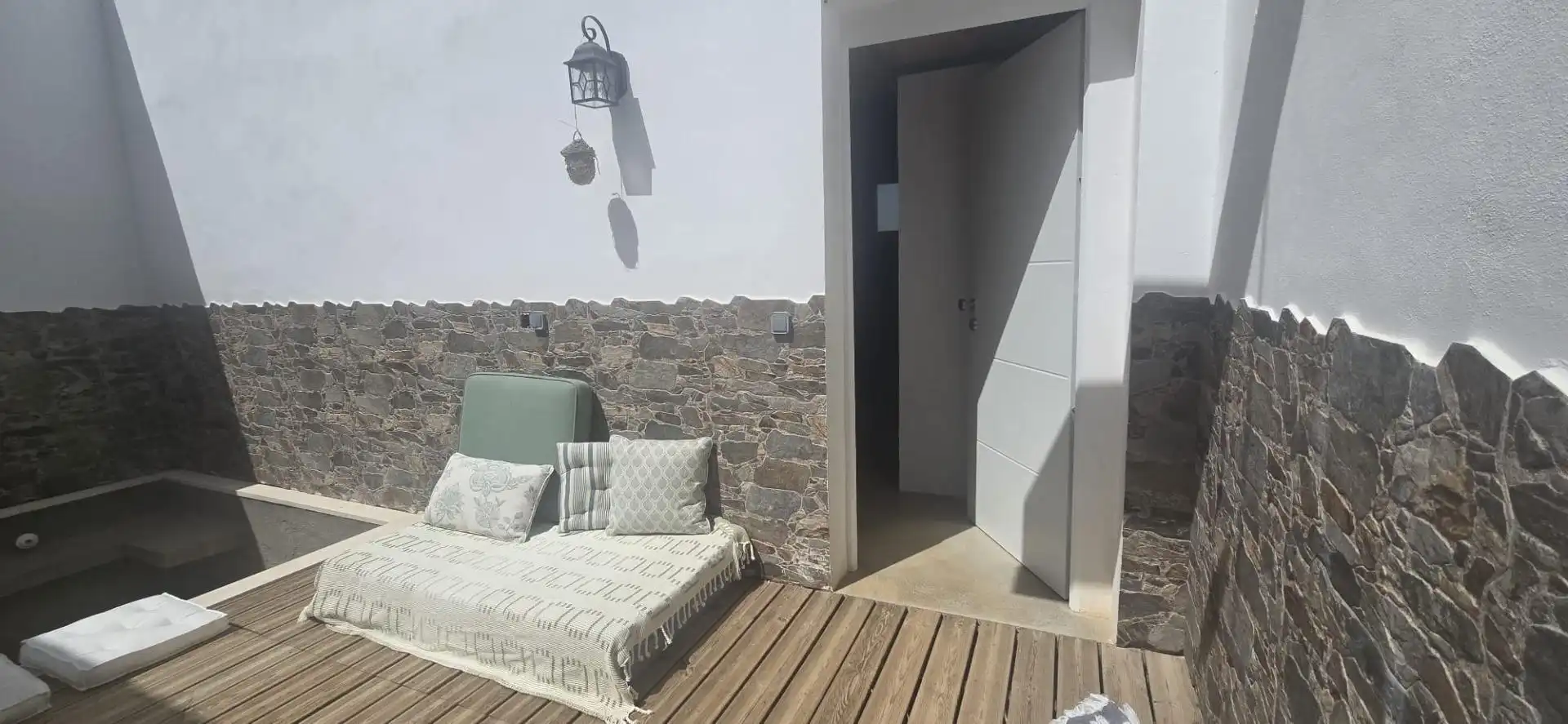 Terrasse von Country house zum Verkauf in Santanyí mit Klimaanlage, Privatgarten und Terrasse
