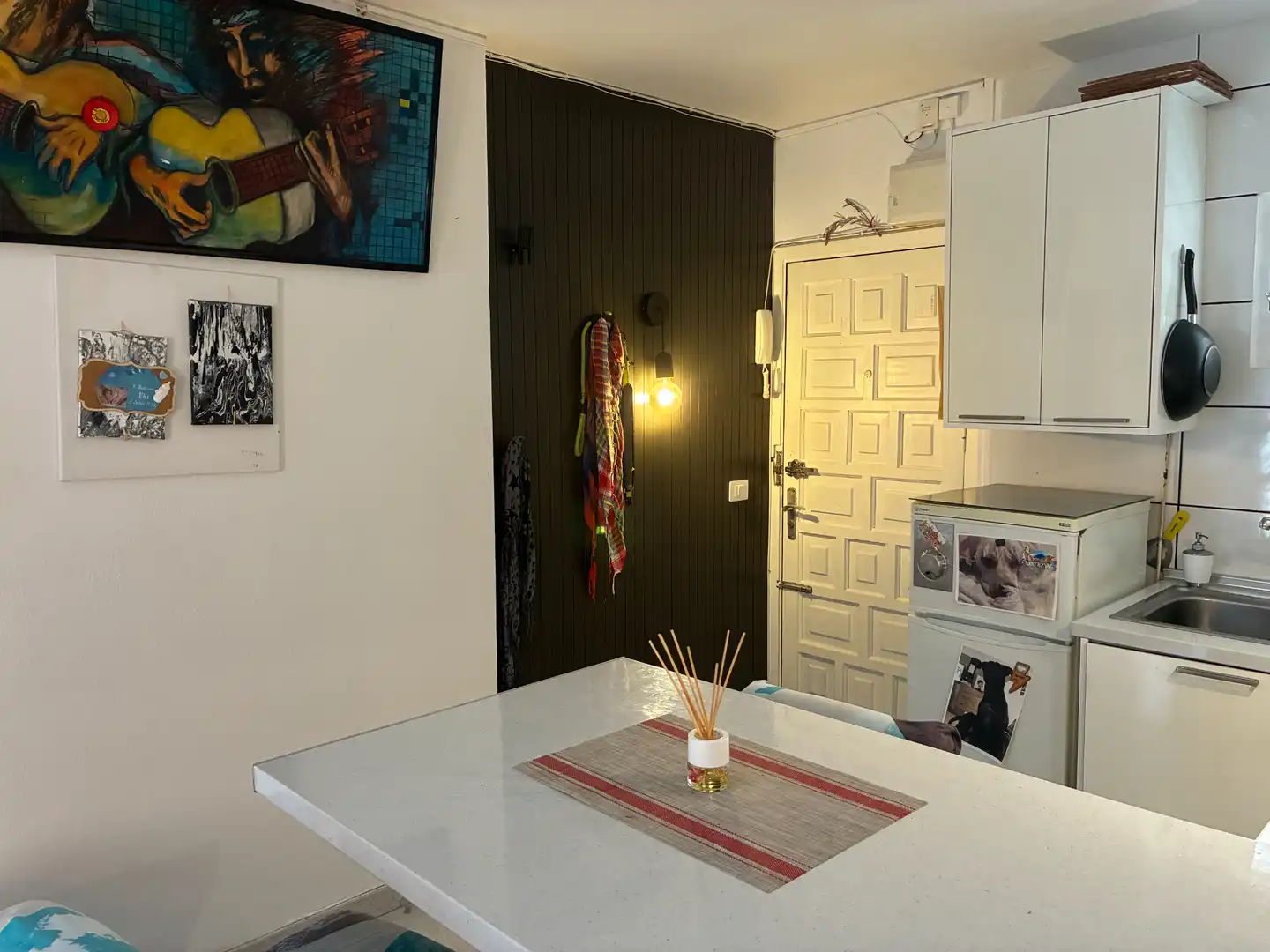 Cocina de Apartamento en venta en Puerto de la Cruz con Amueblado y Balcón