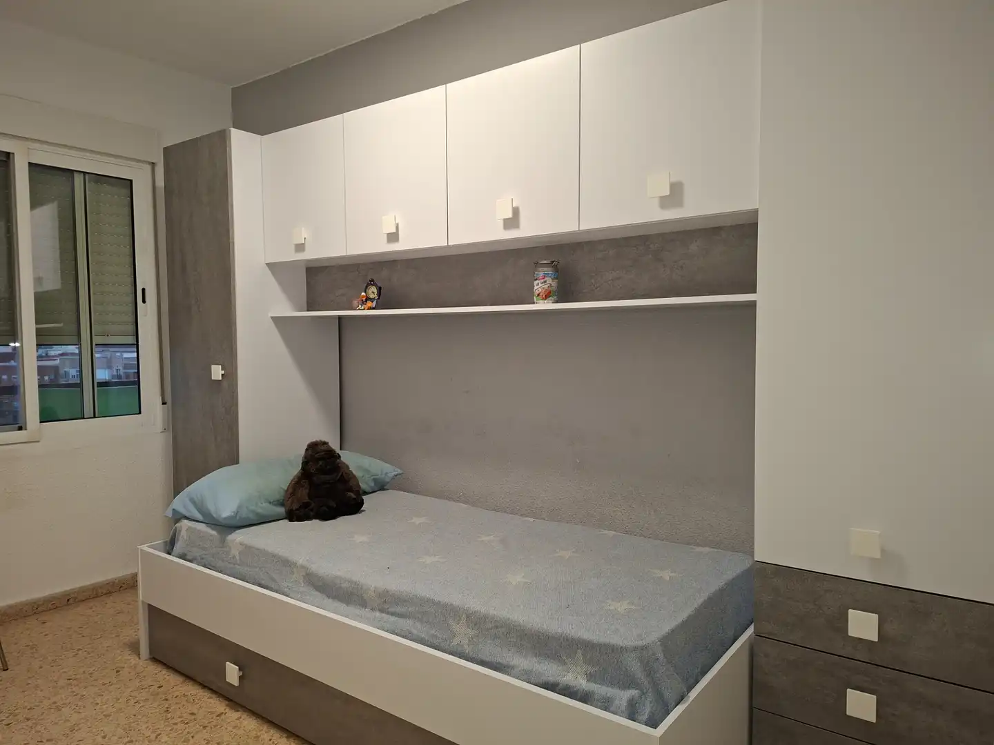 Bedroom of Flat for rent in Valencia  with Air Conditioner, Furnished and Oven