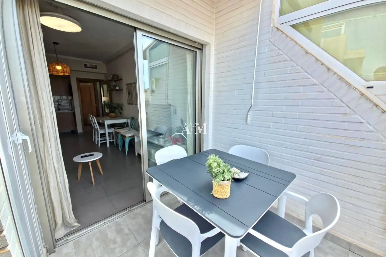 Terraza de Piso de alquiler en Guardamar del Segura con Aire acondicionado, Calefacción y Terraza
