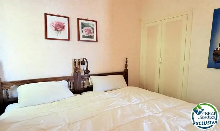 Bedroom of Houses for sale in Roses  with Private garden, Terrace and TV