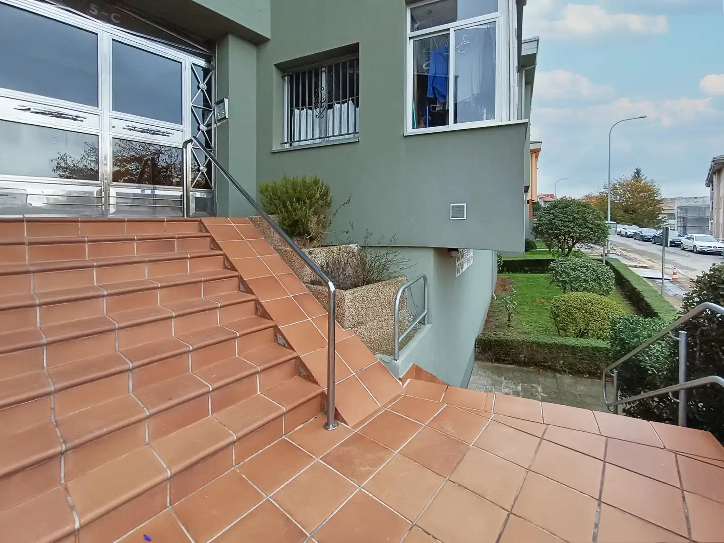 Vista exterior de Piso en venta en Teo con Trastero