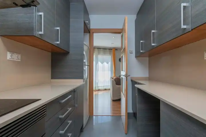 Kitchen of Apartments for sale in Manresa  with Air Conditioner