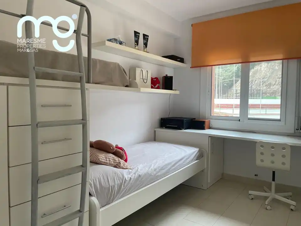 Bedroom of Flat for rent in Sant Vicenç de Montalt  with Air Conditioner, Heating and Terrace