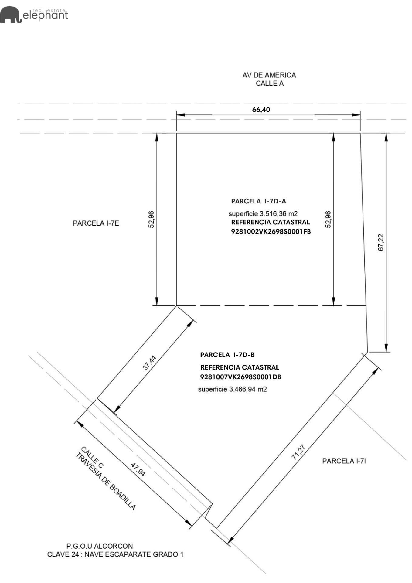 Terreny industrial en venda en Alcorcón