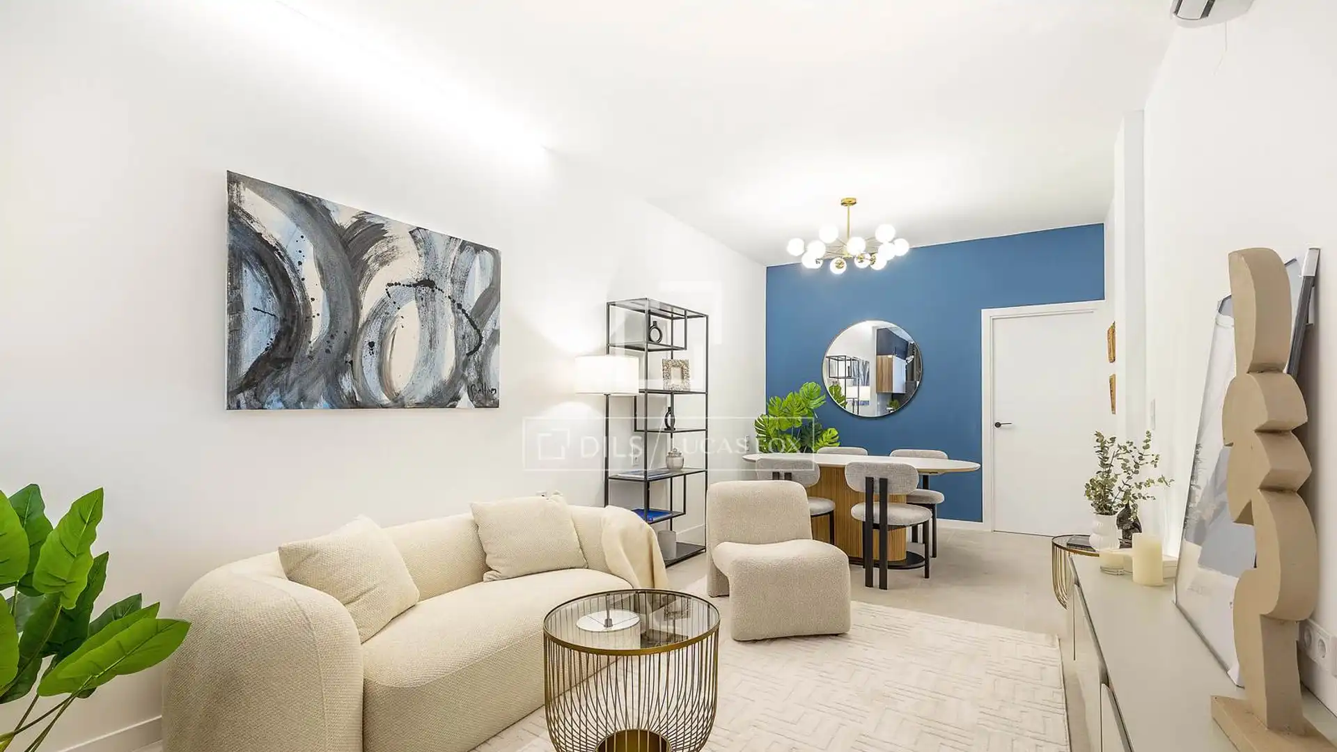 Living room of Flat for sale in  Valencia Capital  with Air Conditioner, Heating and Terrace