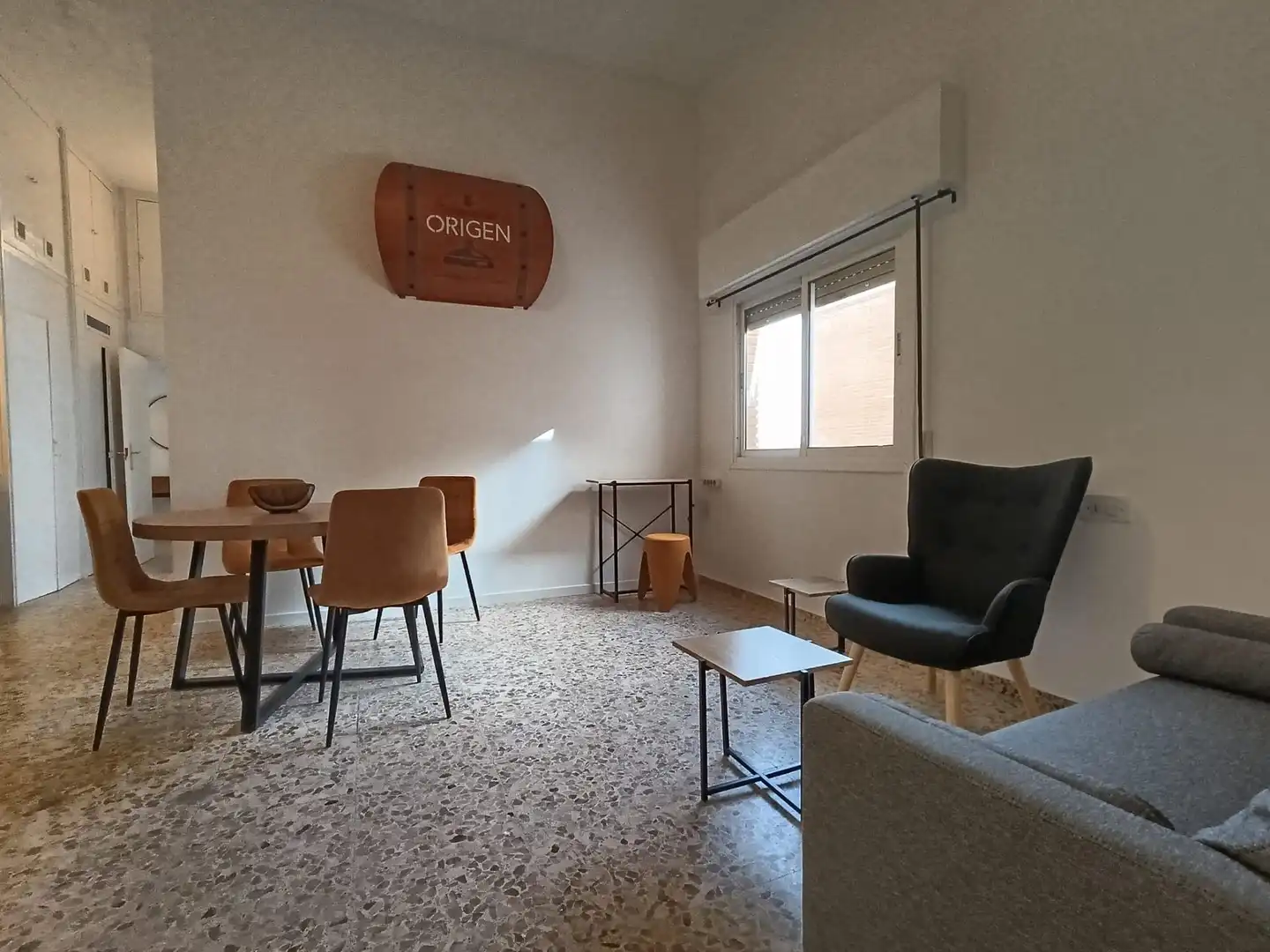 Sala de estar de Piso de alquiler en Murcia con Aire acondicionado y Amueblado