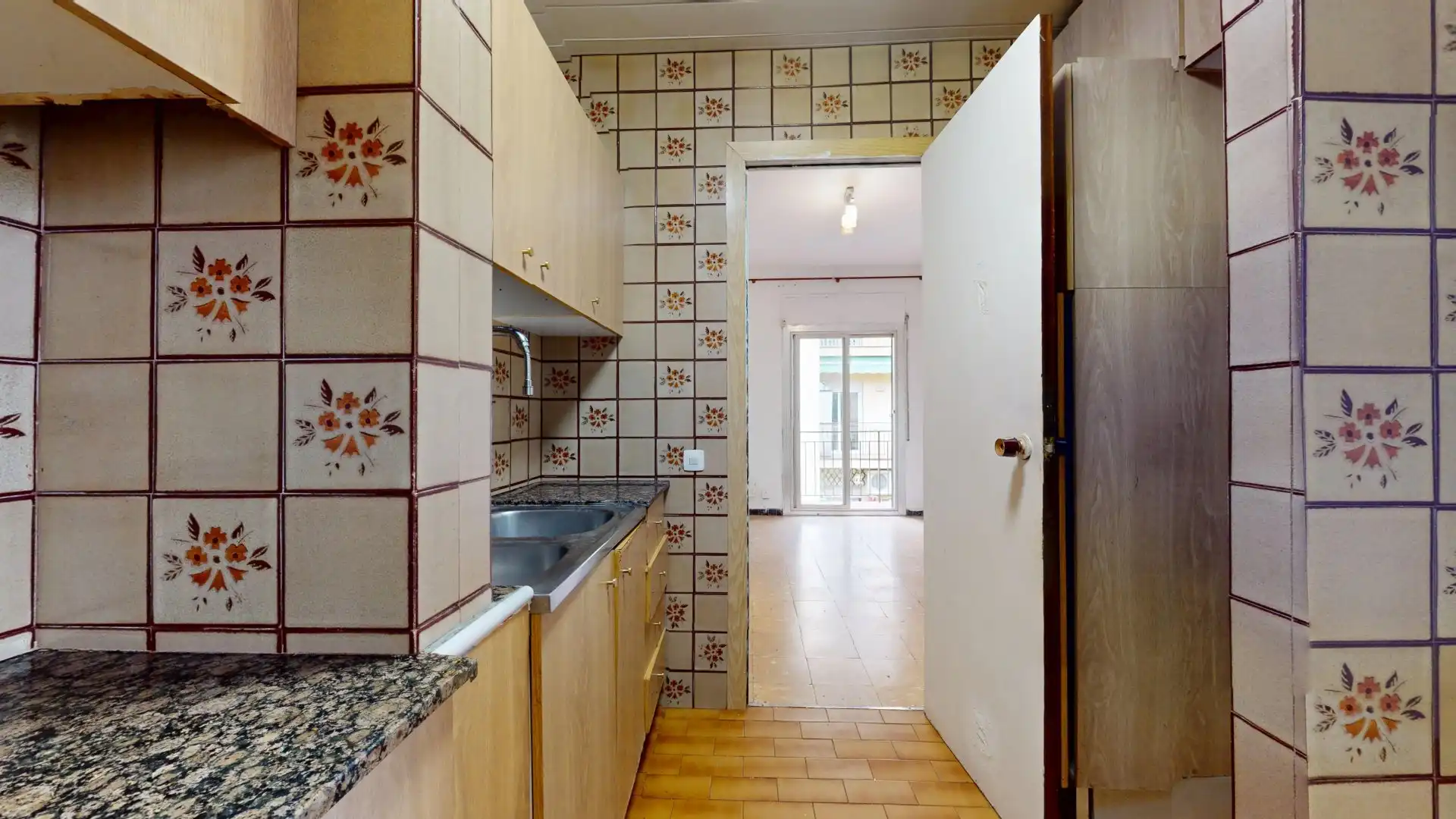 Cocina de Ático en venta en Barcelona con Balcón