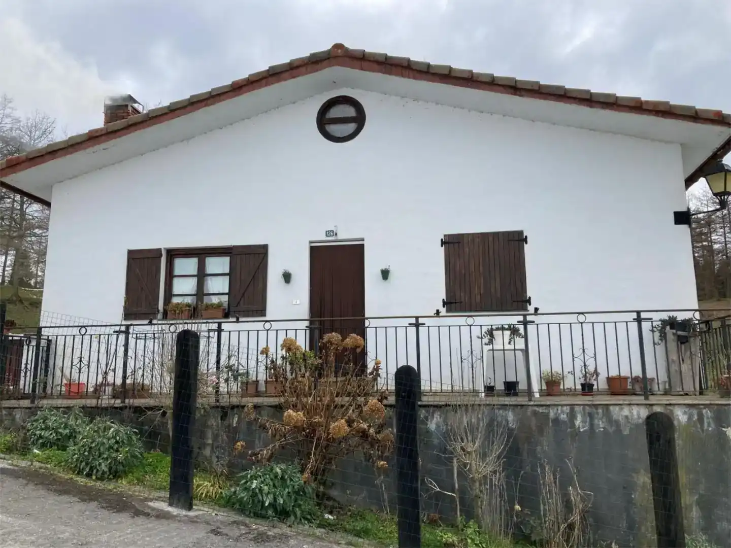 Vista exterior de Finca rústica en venda en Zeanuri