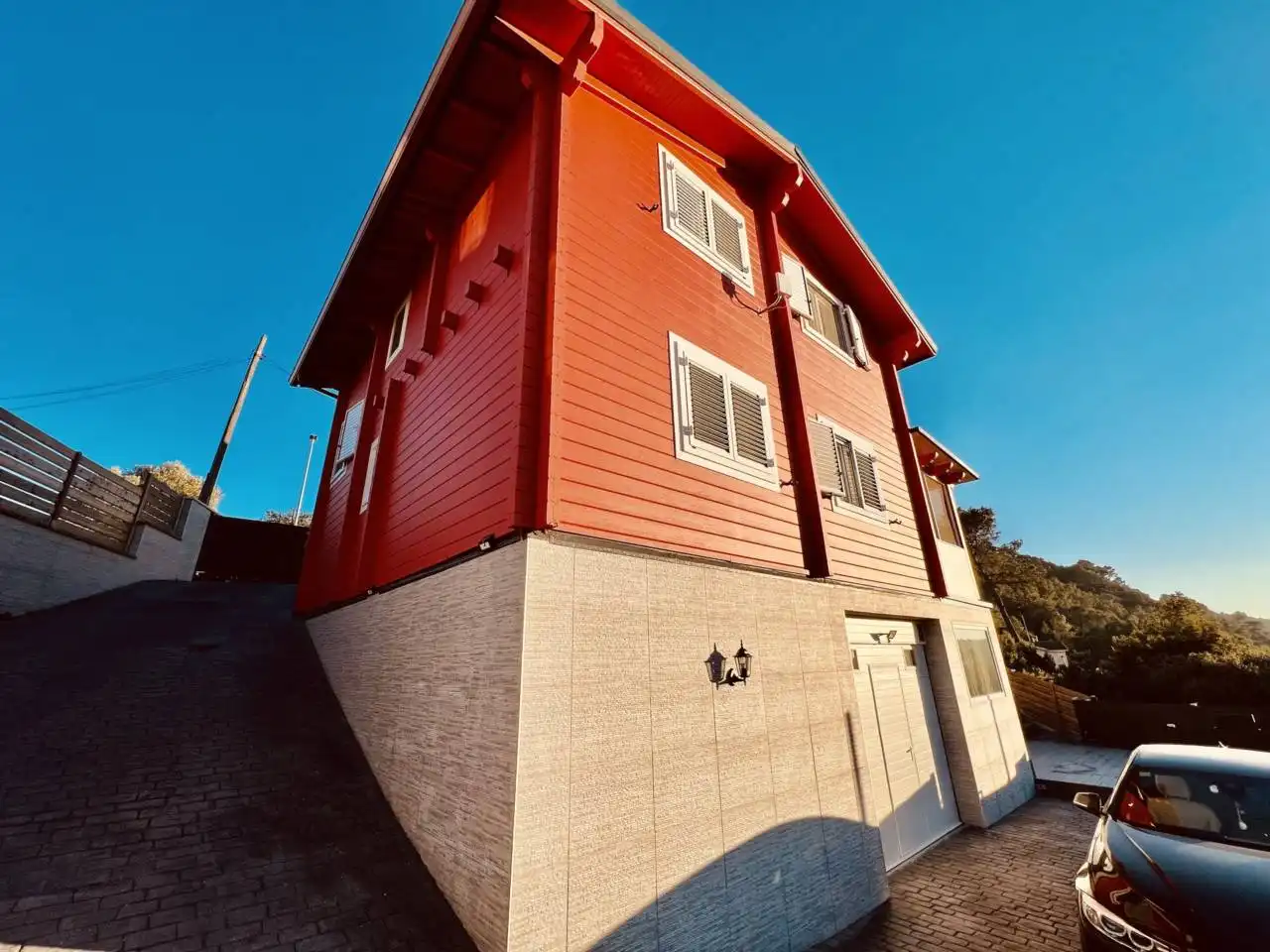 Vista exterior de Casa o chalet en venta en Caldes de Montbui con Calefacción, Jardín privado y Parquet
